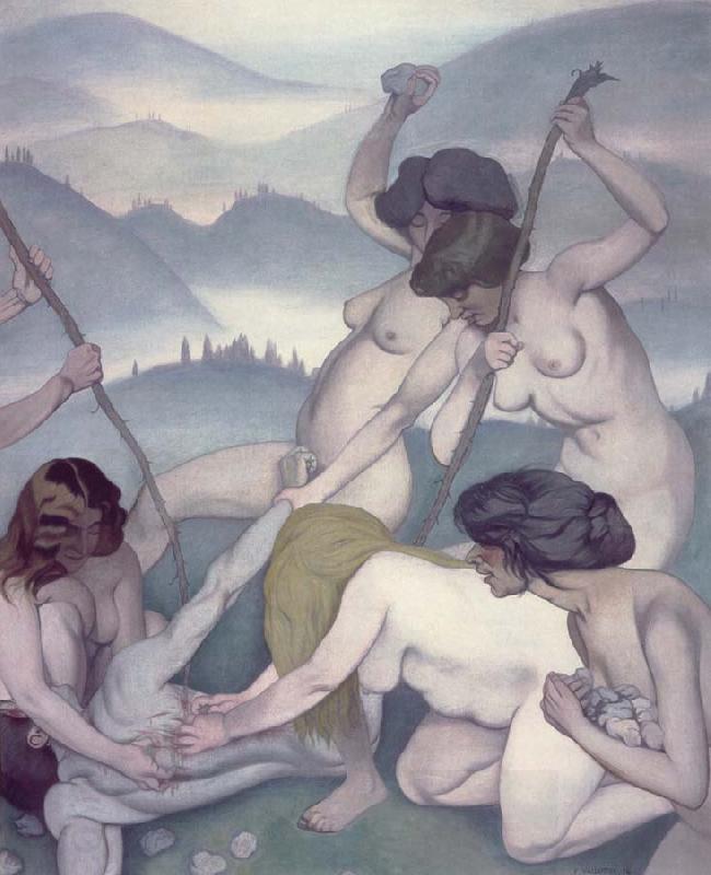 Felix Vallotton The Slaying of Orpheus China oil painting art